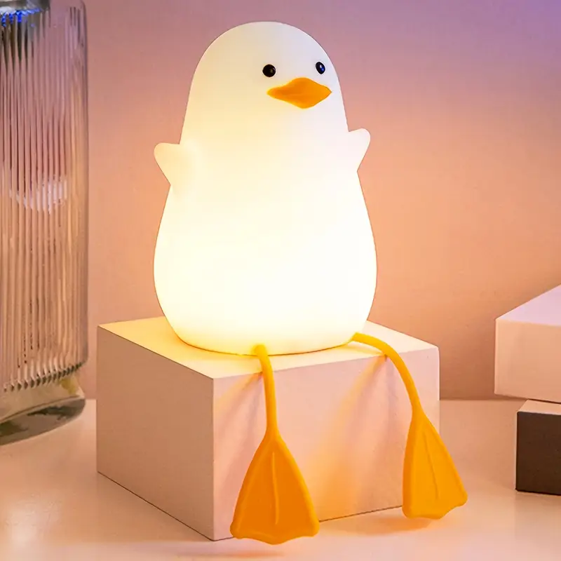 Yellow duck night light