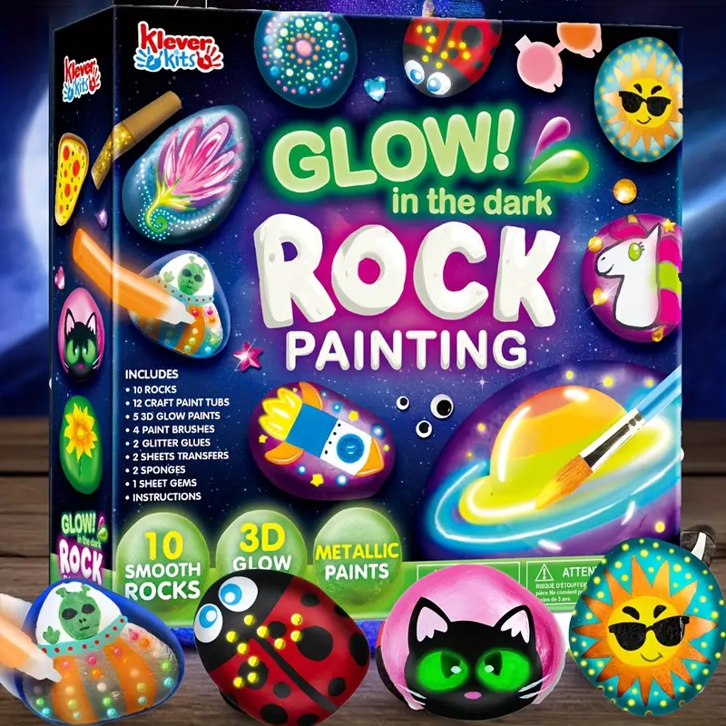 Rock painting (Flow in they dark)